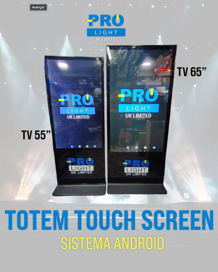 Totem Digital Touch Screen Android